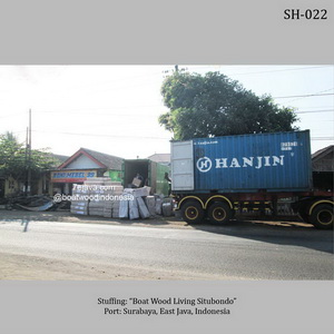 shipment boatwood indonesia